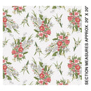 BTX Magnificent Blooms, 6788-13 White Multi - Cotton Fabric