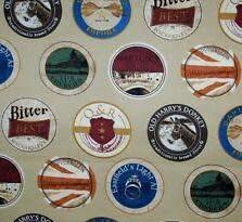 BTX Man Cave IV Beer Labels 06318-70 - Cotton Fabric