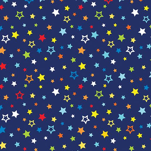 BTX My Hero - 14284-56 Pop Star Dark Royal - Cotton Fabric