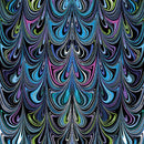 BTX Needle Stars 13473-55 Blue/Multi - Cotton Fabric