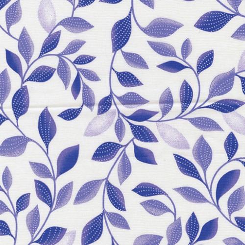 BTX Pearl Reflections 8806P-06 White/Purple - Cotton Fabric