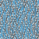 BTX Pussy Willow, 6935-54 Lake - Cotton Fabric