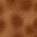BTX Radiant Paisley Brown 09747-78 - Cotton Fabric