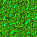 BTX Rainforest Prism Stripe 6865-41 Leaf - Cotton Fabric