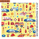 BTX Save The Day, 9736GL-33 Yellow - Cotton Fabric