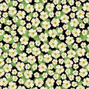 BTX Strawberry Fields Forever 9770-12 Black - Cotton Fabric