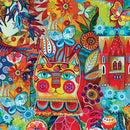 BTX Sunshine Cats 13476-99 Multi - Cotton Fabric