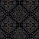 BTX The Drawing Room Tea Table - 17013-12 Charcoal - Cotton Fabric