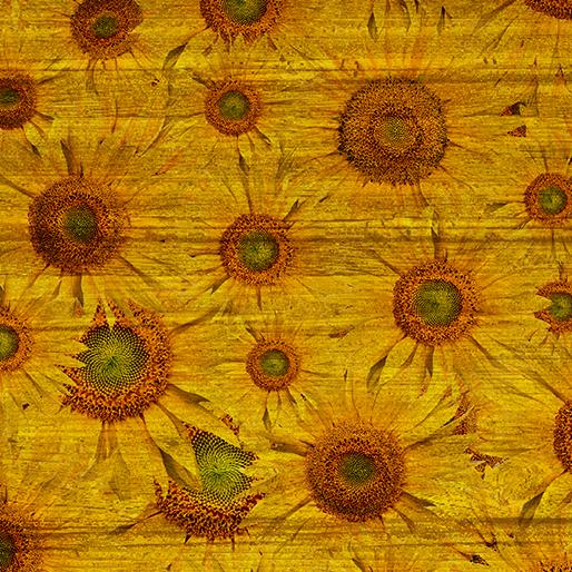 BTX The Land I Love - Sunflowers 10271-33 - Cotton Fabric