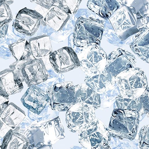 BTX Top Shelf - Ice Cubes 12853-50 Ice Blue - Cotton Fabric
