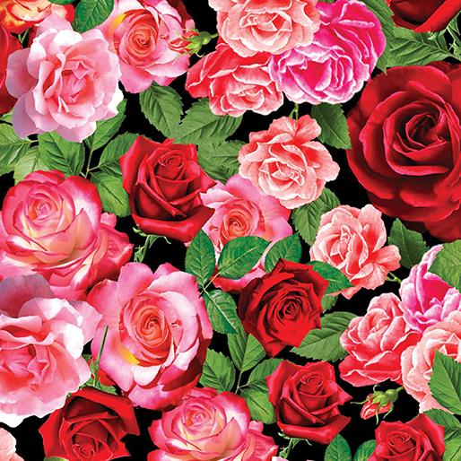 BTX True Romance Rose Garden - 14518-99 Multi - Cotton Fabric