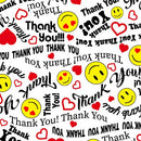 BTX We Appreciate You 12432-09 White - Cotton Fabric