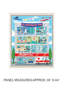 BTX We Appreciate You Panel 1242599B Multi - Cotton Fabric