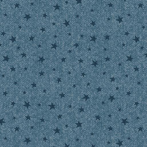 BTX Winter Forest 16005-55 Blue - Cotton Fabric