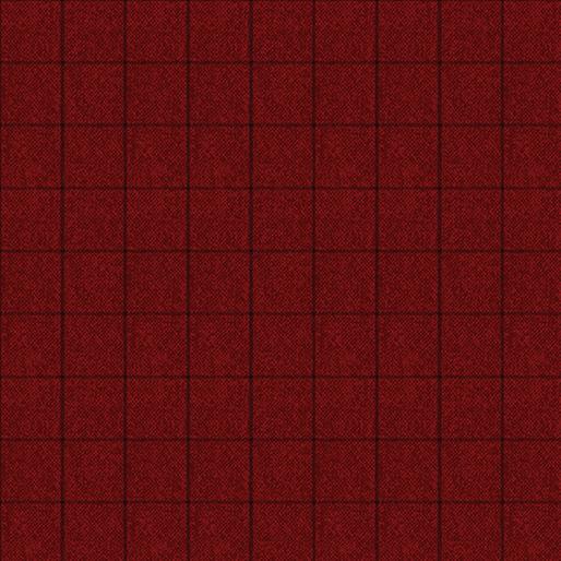 BTX Winter Forest 16006-19 Dark Red - Cotton Fabric
