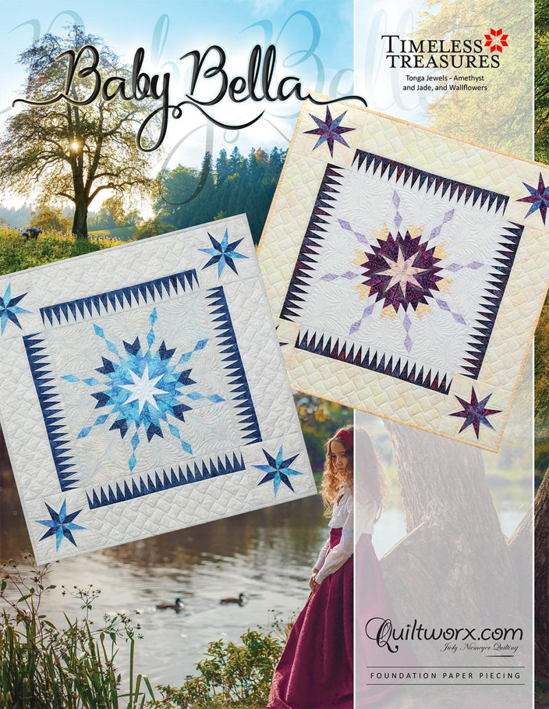 Baby Bella Paper Piecing Quilt Pattern - JNQ140P2