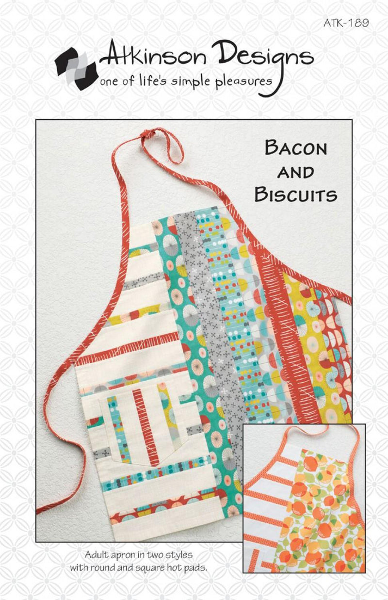 Bacon And Bisquits Apron Pattern - ATK-189