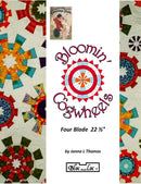 Bloc Loc Bloomin' Cogwheels 4 Blade Set Ruler - BC-4B