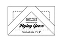 Bloc Loc Flying Geese Square Up Ruler - FG-1X2
