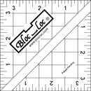 Bloc Loc Half Square Triangle Ruler 3.5 Inch - HST-3.5