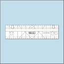 Bloc Loc Log Cabin Ruler 1/2 & 1 - LC-1/2&1