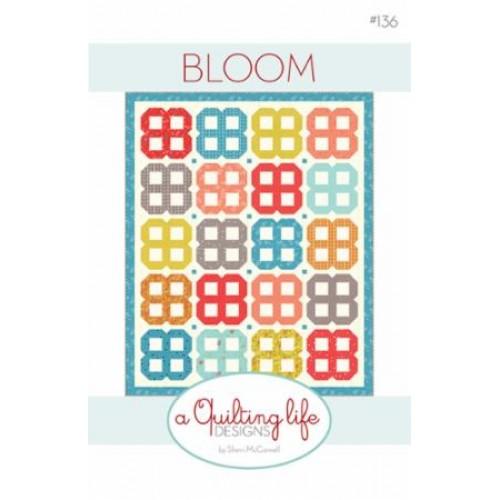 Bloom Quilt Pattern 2 Sizes - QLD-136G