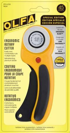 CHK 45mm Deluxe Ergonomic Rotary Cutter RTY2DX - Notions