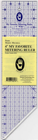 CHK 4 x 14 Inch My Favorite Mitering Ruler - MM8018