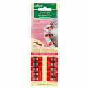 CHK All Red Wonder Clips 10ct - 3155CV