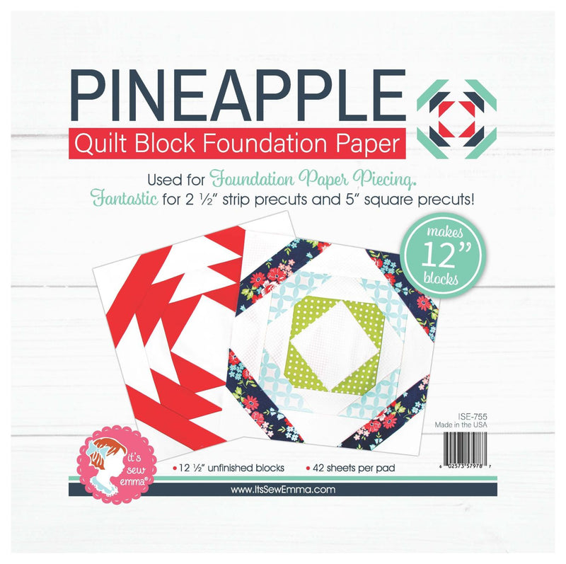 CHK Pineapple 6in Block Foundation Paper Pad ISE-754