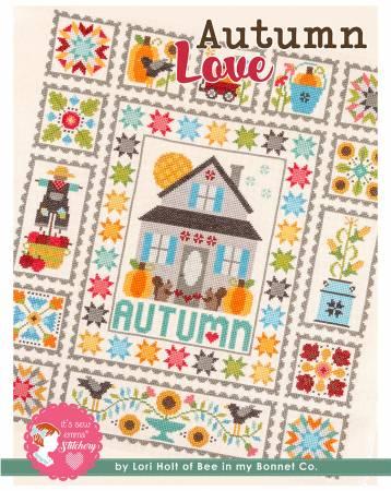 CHK Autumn Love Cross Stitch Pattern - Its Sew Emma - ISE-472 - Pattern