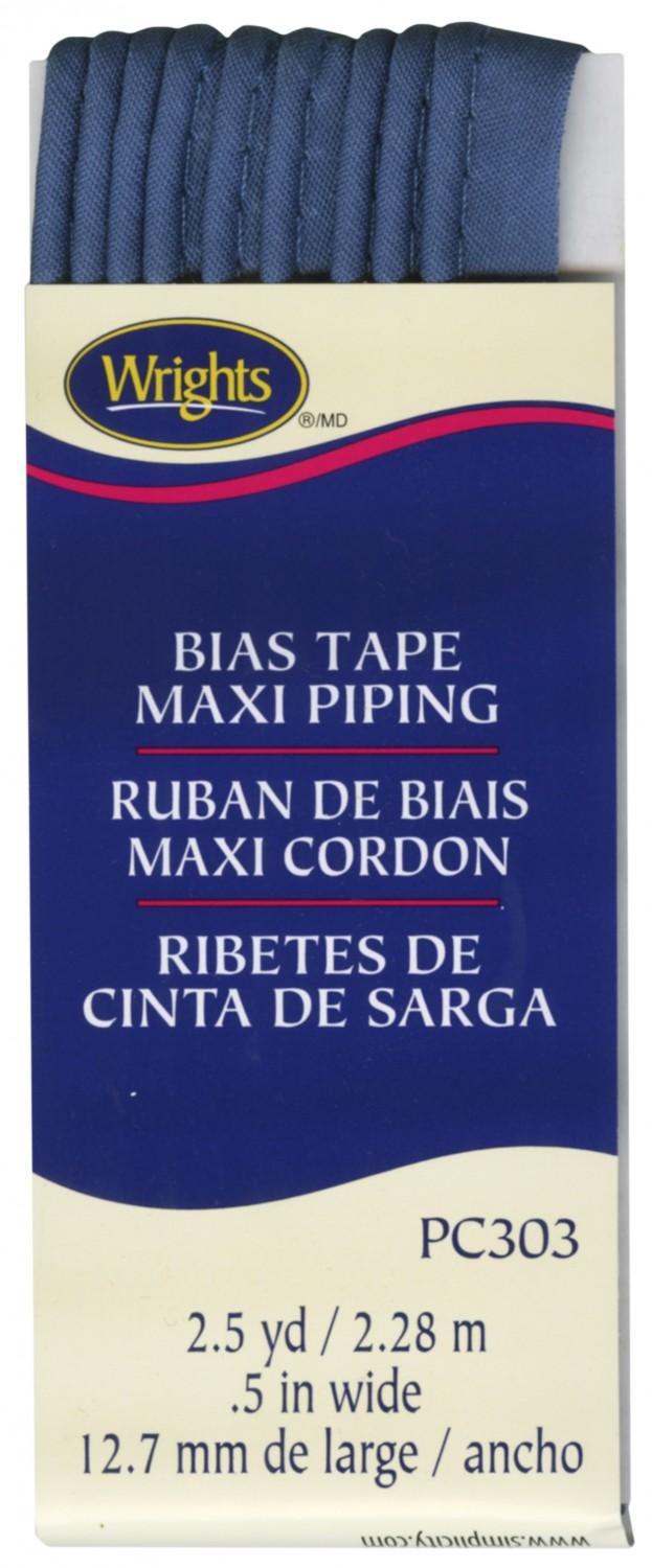 CHK Bias Tape Maxi Corded Piping Stone Blue - 117303584