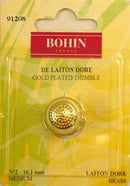 CHK Bohin Brass Thimble Size Medium - 91208