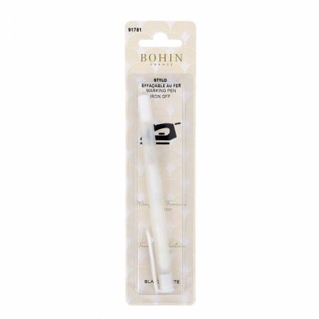 CHK Bohin Heat Erase Fabric Pen White 91781 - Notions