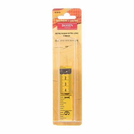 CHK Bohin Quilters Tape Measure 120 Inch - 91910
