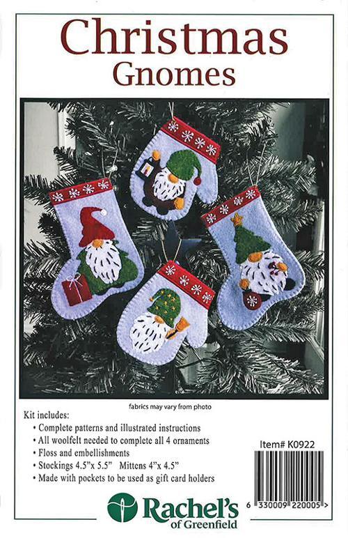 CHK Christmas Gnomes Ornament Kit - K0922