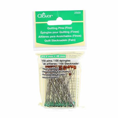 CHK Clover Fine Quilting Pins Size 30 - 2509CV - Needles, and Pins