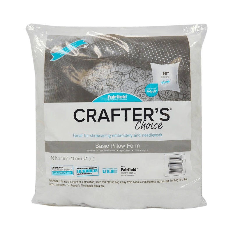 CHK Crafters Choice Pillow Form 16 Inch - FCPW16