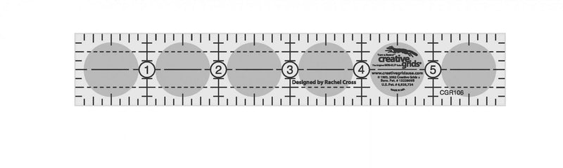 CHK Creative Grids 1 x 6 Ruler - CGR106