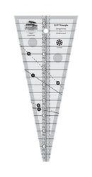 CHK Creative Grids 22.5 Degree Triangle Ruler - CGRT225