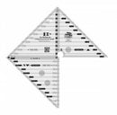 CHK Creative Grids 6in Flying Geese & 45 90 Degree Triangle Quilt Ruler - CGRMSFG4590