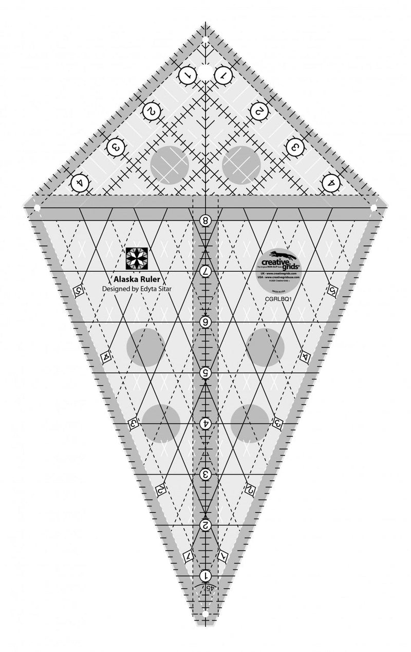 CHK Creative Grids Alaska Ruler - CGRLBQ1
