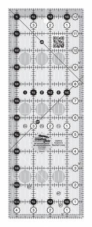 CHK Creative Grids Quilt Ruler 4-1/2in x 12-1/2in - CGR412 - Rulers