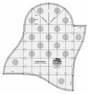 CHK Creative Grids Scallop Template Quilt Ruler - CGRSCALLOP