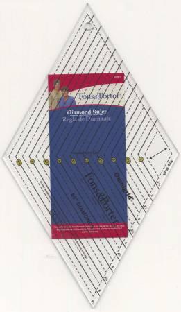 CHK Diamond Ruler Sizes 1in to 6in