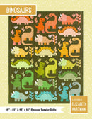 CHK Dinosaurs Patchwork Sampler Pattern - EH058