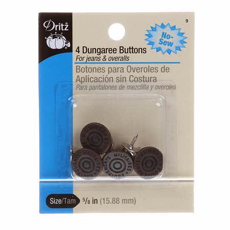 CHK Dritz Dungaree Buttons - 9
