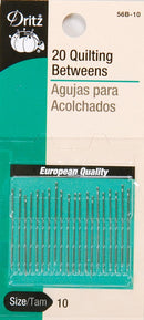 CHK Dritz Quilting Betweens Needles Size 10 - 56B-10