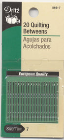 CHK Dritz Quilting Betweens Size 7 - 56B-007