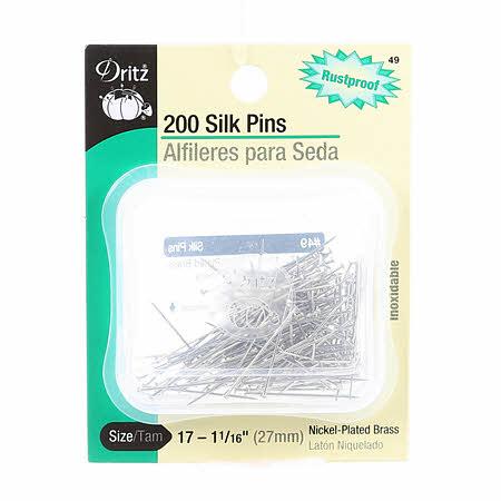 CHK Dritz Silk Pins Size 17 - 200 Count - 49